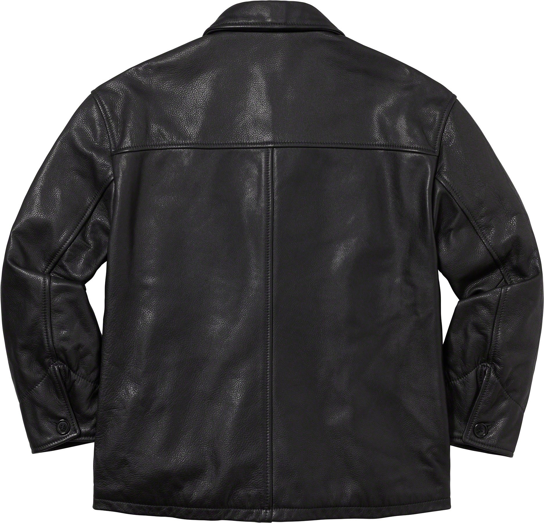 Supreme®/Schott® Leather Car Coat view 8